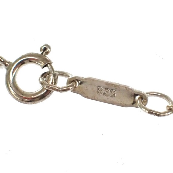 Authentic Vintage Tiffany & Co. Atlas Cube Chain Necklace Pendant - Picture 8 of 9